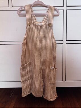 Little Planet Organic Cotton overalls yellow 5T